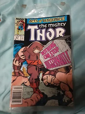 Buy Thor #411 9.0 // 1st Appearance Of New Warriors Marvel Comics 1989 • 19.71£