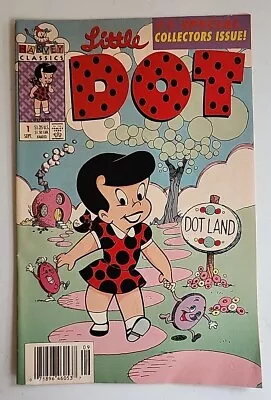 Buy Little Dot #1 Newsstand Cover (Sept. 1992) Harvey Comics Collectors Issue • 7.59£