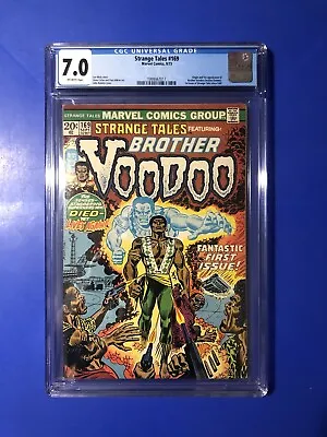 Buy Strange Tales 169 CGC 7.0 1st Appearance Origin Brother Voodoo Marvel Comic 1973 • 672.02£