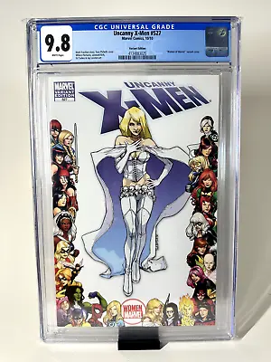 Buy Uncanny X-Men #527 CGC 9.8 M/NM+ Pichelli 1:27 Women Of Marvel Variant Cover • 107.24£