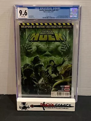 Buy Totally Awesome Hulk # 22 CGC 9.6 1st Full App Of Weapon H Marvel 2017 [GC-19] • 63.54£