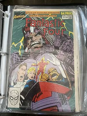 Buy Fantastic Four Annual #23 (1990, Marvel). Days Of Future Present: Part 1 Of 4 • 8.03£