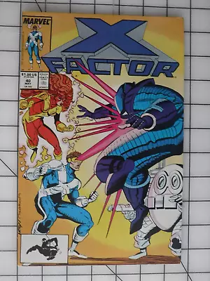 Buy X-Factor #40  Marvel May 1989 Mystique, Blob & Pyro Appearance • 6.32£