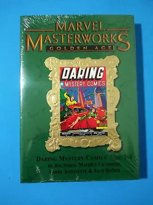 Buy MARVEL MASTERWORKS VOL 89 Daring Mystery Comics Gold Foil Variant HC Sealed • 43.78£