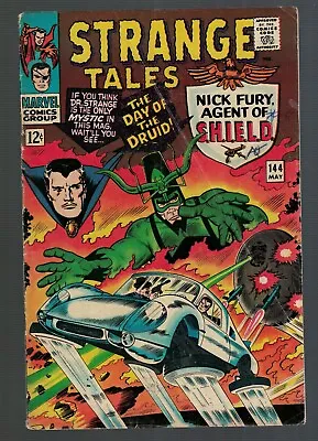 Buy Marvel Comics Strange Tales 144 VG+ 4.5  1966  Day Of The Druid Avengers  • 19.99£
