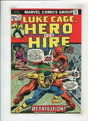 Buy Hero For Hire #14 (9.2 Ob) Origin Retold!! 1973 • 110.84£