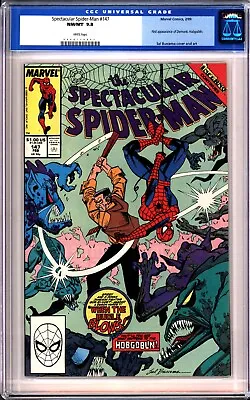Buy Spectacular Spider-man #147- Cgc 9.8 Wp - Direct Edition - 1st Demonic Hobgoblin • 119.50£