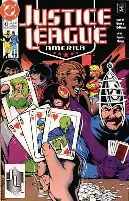Buy Justice League Of America #43 (1989) Vf/nm Dc • 3.95£