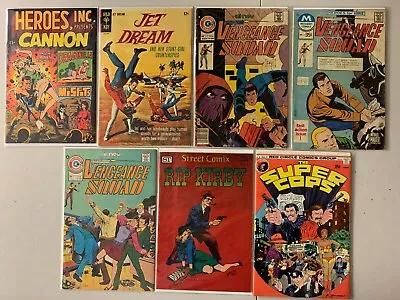 Buy Indy Adventure/Spy/Cop Silver + Bronze Age Comics Lot 7 Diff Avg 5.0 (1968-77) • 15.99£