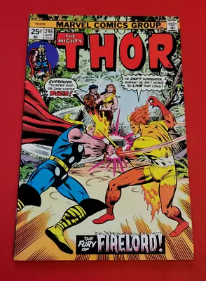 Buy THE MIGHTY THOR # 246 THE FURY OF FIRELORD-LOKI-ODIN-TALES OF ASGARD High Grade • 15.27£
