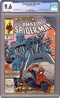 Buy Amazing Spider-Man #329 CGC 9.6 1990 4356894025 • 66.76£