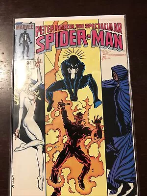 Buy Peter Parker Spectacular Spider-Man #94 Marvel 1984 1st App. Jonathon Ohnn Spot • 4.60£