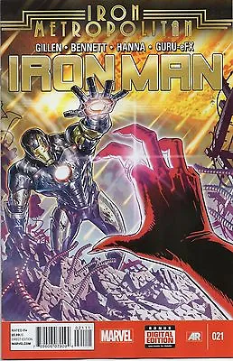 Buy Marvel Comics Iron Man #21 April 2014 1st Print Marvel Now Nm • 4.25£