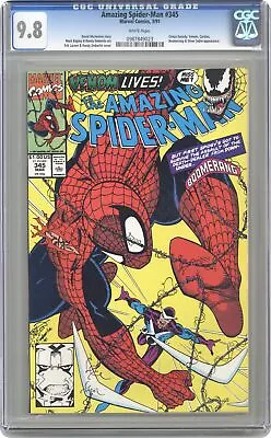 Buy Amazing Spider-Man #345D CGC 9.8 1991 0987849023 • 79.60£