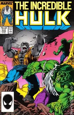 Buy Incredible Hulk #332 FN/VF 7.0 1987 Stock Image • 11.07£