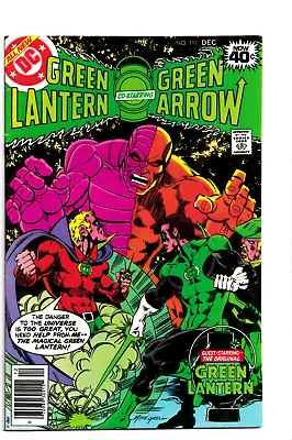 Buy DC Green Lantern #111 (1978) NEWSSTAND  GREEN ARROW ALAN SCOTT CLASSIC COVER • 7.20£