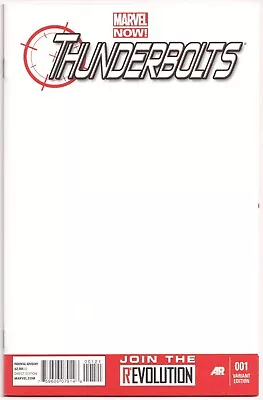 Buy Thunderbolts #1 Blank Sketch Variant 9.6 9.8 Cgc It 2012 Marvel Now Comics • 12.95£