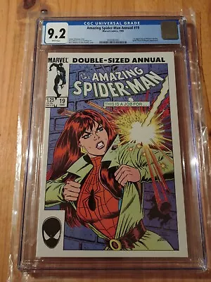 Buy Amazing Spider-Man Annual #19 CGC 9.2 - 1st Appearance Alistaire Smythe 1985 • 79.16£