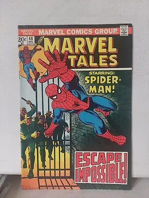 Buy Marvel Tales #48 Spider-Man Marvel Comics 1973 Bronze Age Stan Lee • 13.99£