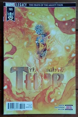 Buy Mighty Thor 705, Marvel Comics, May 2018, Vf • 9.99£
