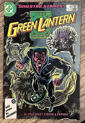 Buy Green Lantern Corps (Vol. 1) #217 DC COMICS 1987 VF. Sinestro!    C07 • 1.70£