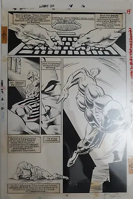 Buy What If #48 Page 17 Original Comic Art Daredevil Born Again • 790.61£