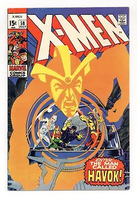 Buy Uncanny X-Men #58 VG+ 4.5 1969 • 111.93£