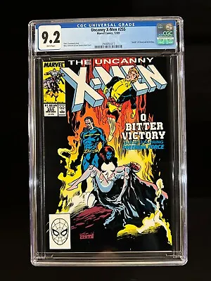 Buy Uncanny X-Men #255 CGC 9.2 (1989) - Death Of Stonewall & Destiny - Freedom Force • 23.74£