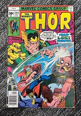 Buy Marvel Comics The Mighty THOR #264  - October 1977 - Very Good+++ Condition  • 4.76£