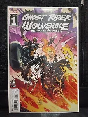 Buy Marvel Comics Ghost Rider Wolverine Weapons Of Vengeance #1  2023 (375) • 3.50£