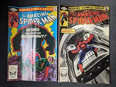 Buy Amazing Spiderman #229 & 230 Lot Of 2 Comics Vs Juggernaut, Madame Web 1982 • 40£