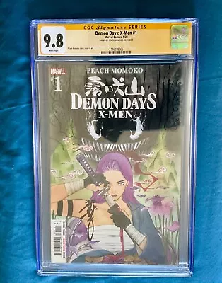 Buy Signed PEACH MOMOKO 9.8 CGC Demon Days X-Men 1 Psylocke Nm Mint Spider Gwen Man • 103.94£