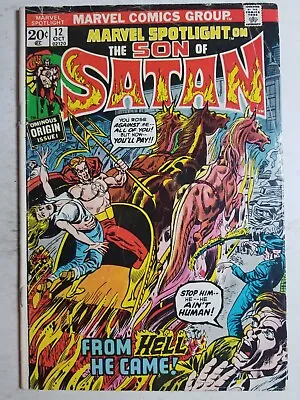 Buy Marvel Spotlight (1972) #12 - Good - Son Of Satan • 9.46£