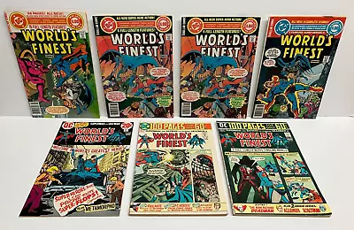 Buy Lot Of 7 ** 1970s DC WORLD'S FINEST Comics #218 223 227 256 259 259 260 Nice! • 20.09£