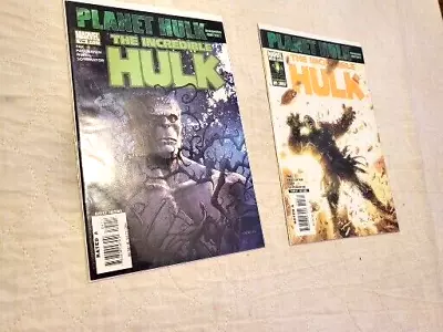 Buy Planet Hulk-  The Incredible Hulk Marvel Comics-  Issues 104-105  Armageddon Set • 17.78£