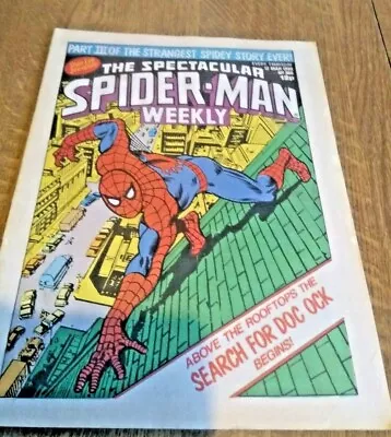 Buy The Spectacular Spider-Man Weekly No 366 March 12 1980 • 4.99£