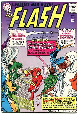 Buy Flash #155 1965-Gauntlet Of Super-Villains -DC COMICS Fn • 35.71£
