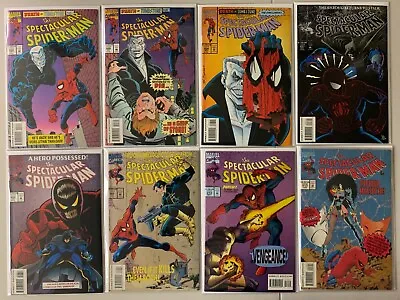 Buy Spectacular Spider-Man Lot #204-241 Marvel 1st Series 15 Diff 6.0 FN (1993-'96) • 38.24£