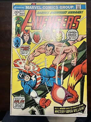 Buy Avengers #117 Sub Mariner Captain America Defenders Battle 1973 - Mark Jewelers • 38.59£