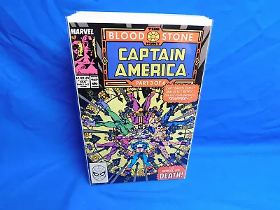 Buy Marvel Comics Captain America #359 First Cameo Appearance Crossbones 1989 Vf/nm • 6.32£