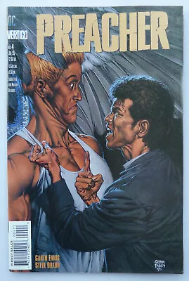 Buy Preacher #4 - 1st Printing Vertigo Comics July 1995 VF 8.0 • 9.99£