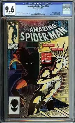Buy Amazing Spider-man #256 Cgc 9.6 White Pages // 1st Appearance Puma 1984 • 118.74£