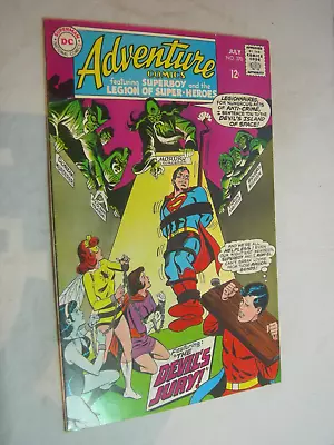 Buy Adventure Comics #370 VF+ The Devil's Jury ! • 79.29£