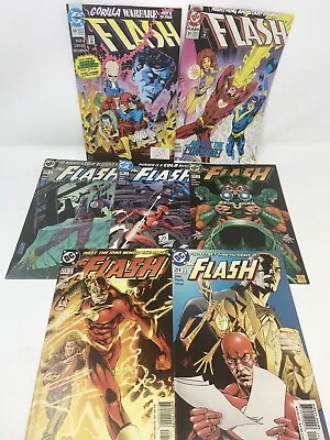 Buy The Flash 69, 81  204, 206, 212, 213. 214 DC Comics Lot Geoff Johns, Mark Waid • 10.88£