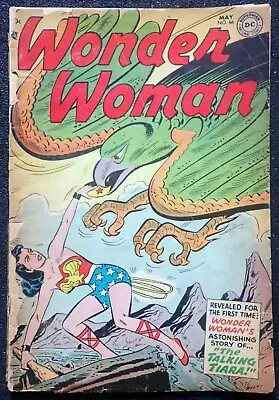 Buy Wonder Woman #66 🌞 GOLDEN AGE PRINCESS DIANA 🌞 1954 • 95.14£
