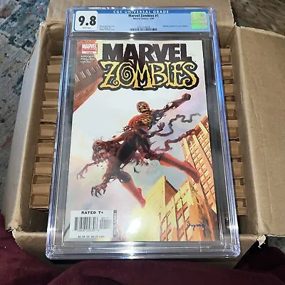 Buy Marvel Zombies #1 CGC 9.8 First 1st Printing White Pages Marvel Comics • 238.26£