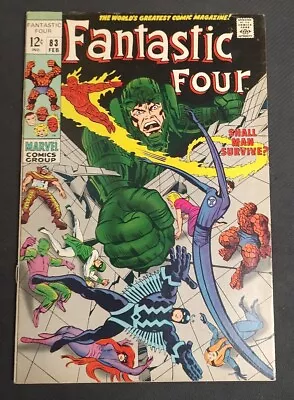 Buy Fantastic Four #83 2nd App. Of Franklin Richards Marvel Comics 1969 VF-NM  • 63.25£
