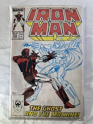 Buy Marvel Comics Iron Man #219 First Appearance Of Ghost Key Issue 1987 • 8.69£