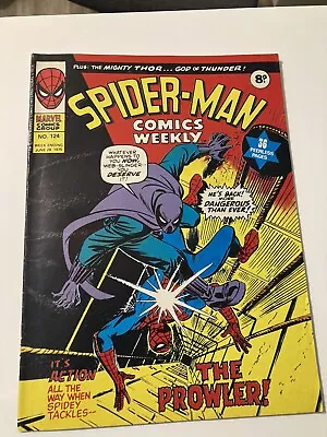 Buy Spider-man Comics Weekly #124 Iron Man, Thor, Marvel, Attack Of The Prowler! • 2.99£