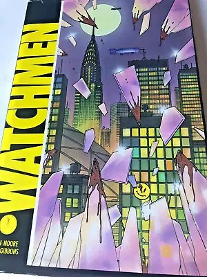 Buy RARE! Watchmen DC Comics Alan Moore & Dave Gibbons 3rd Print 1987 FINE HC DJ BCE • 79.63£